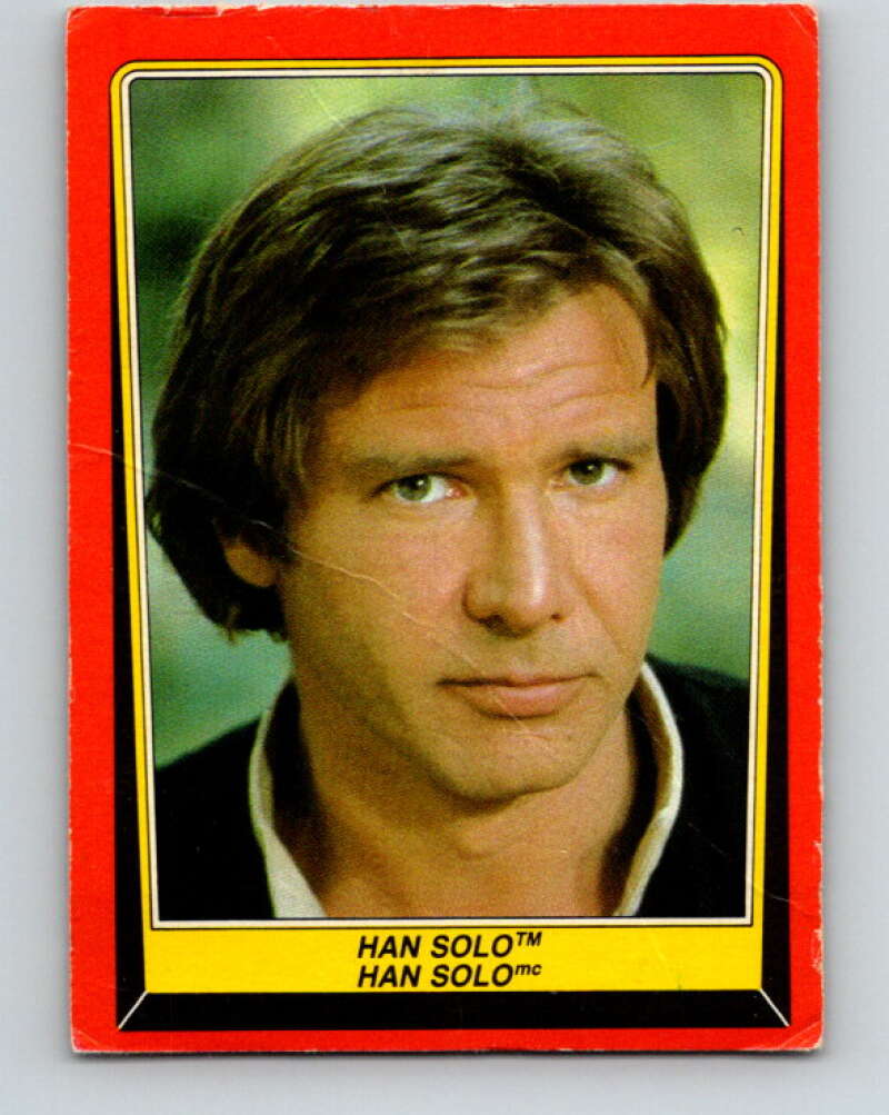 1983 OPC Star Wars Return Of The Jedi #4 Han Solo V42171