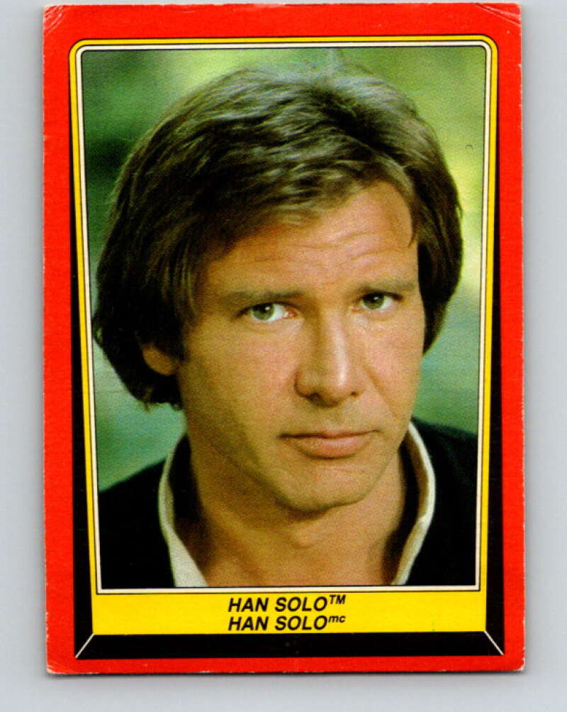1983 OPC Star Wars Return Of The Jedi #4 Han Solo V42172