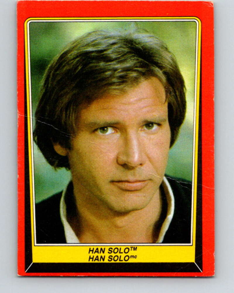 1983 OPC Star Wars Return Of The Jedi #4 Han Solo V42173