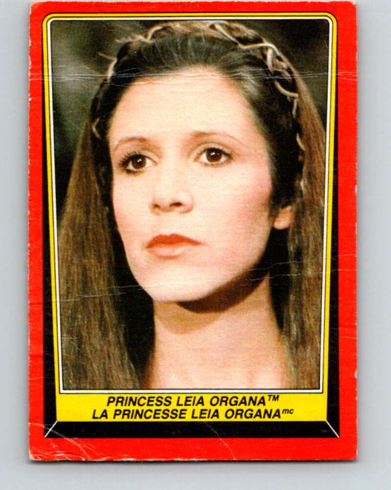 1983 OPC Star Wars Return Of The Jedi #5 Princess Leia Organa V42175