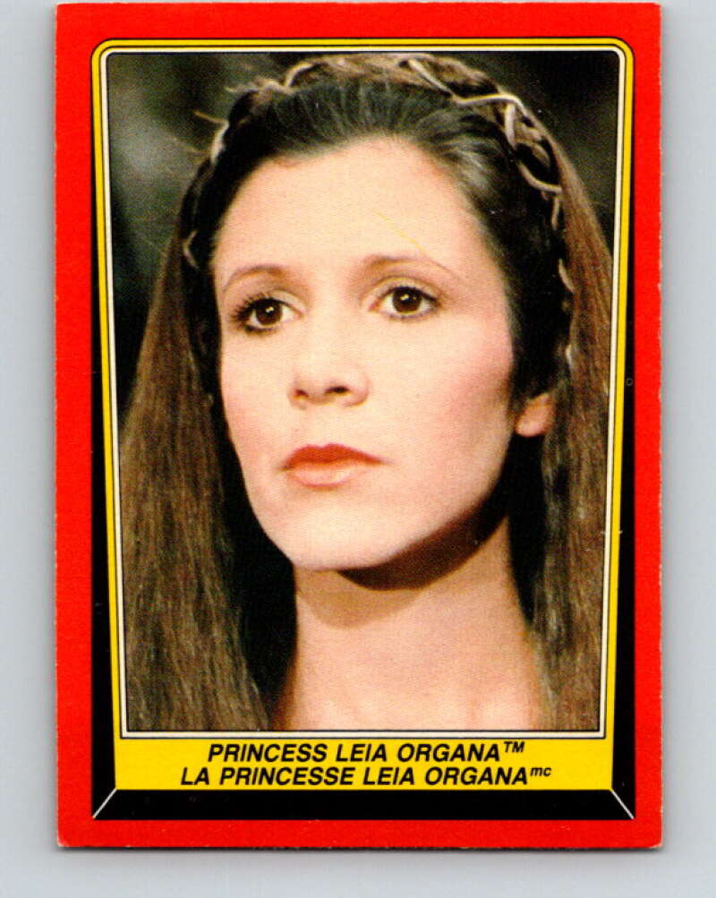 1983 OPC Star Wars Return Of The Jedi #5 Princess Leia Organa V42177