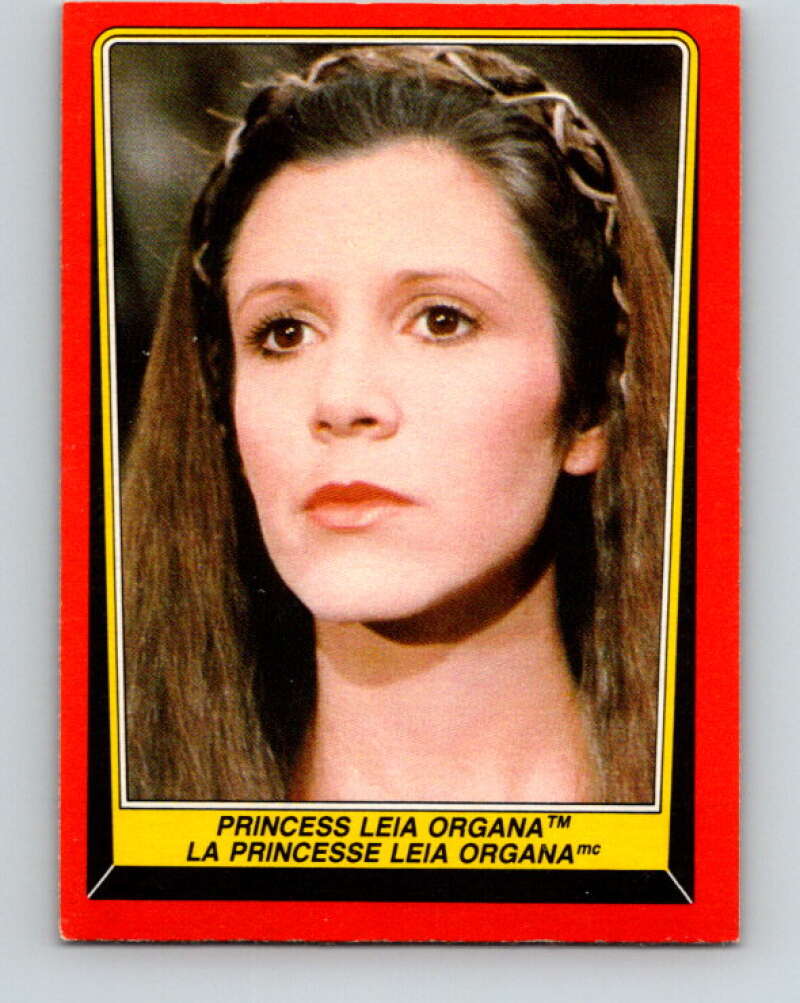 1983 OPC Star Wars Return Of The Jedi #5 Princess Leia Organa   V42178