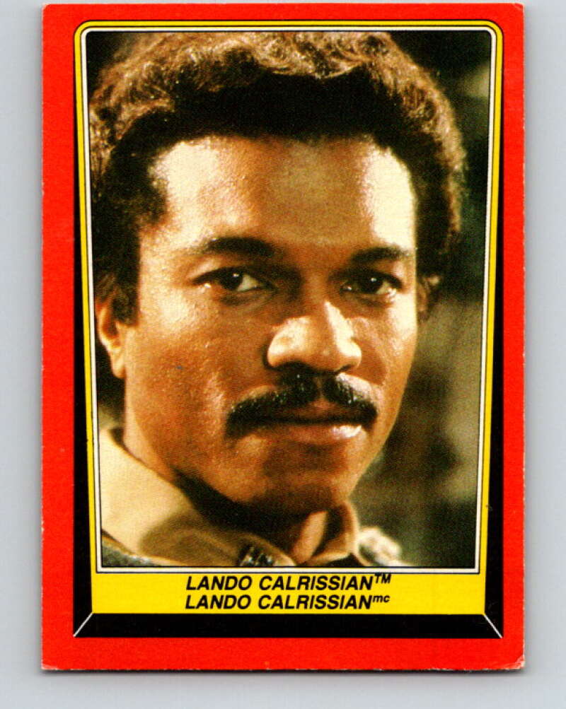 1983 OPC Star Wars Return Of The Jedi #6 Lando Calrissian V42181
