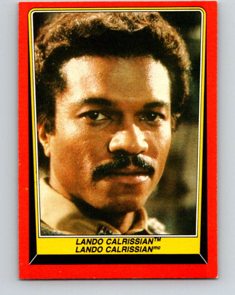1983 OPC Star Wars Return Of The Jedi #6 Lando Calrissian V42182