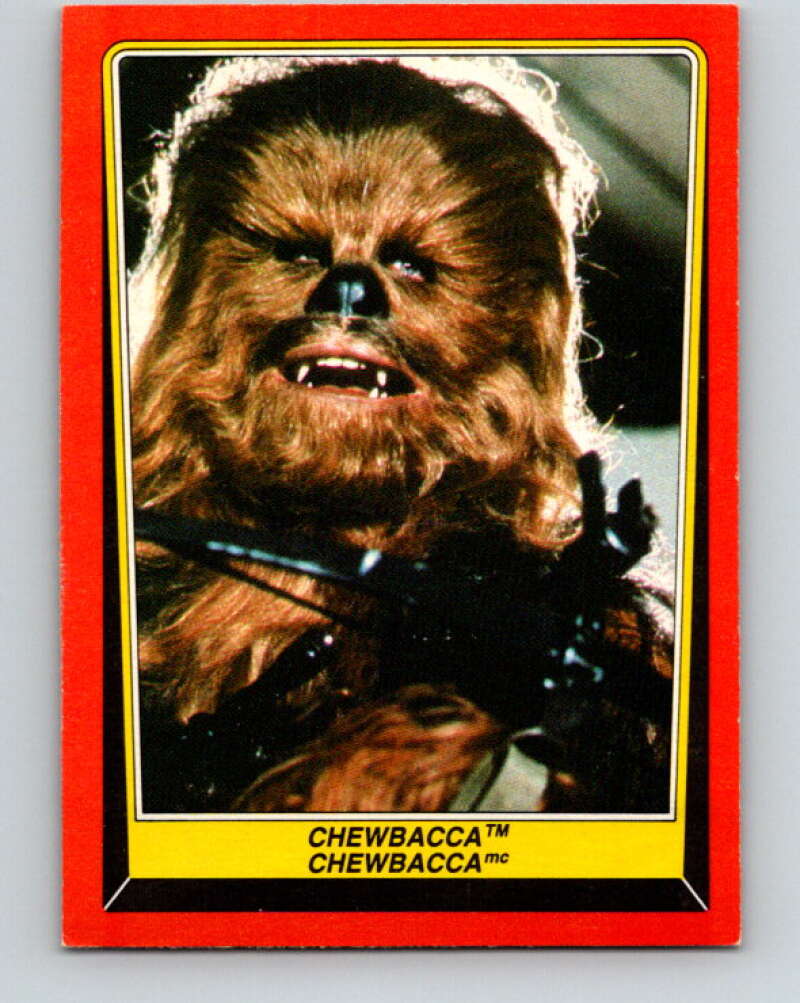 1983 OPC Star Wars Return Of The Jedi #7 Chewbacca V42186