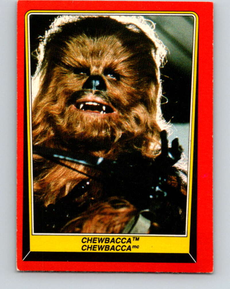 1983 OPC Star Wars Return Of The Jedi #7 Chewbacca V42187