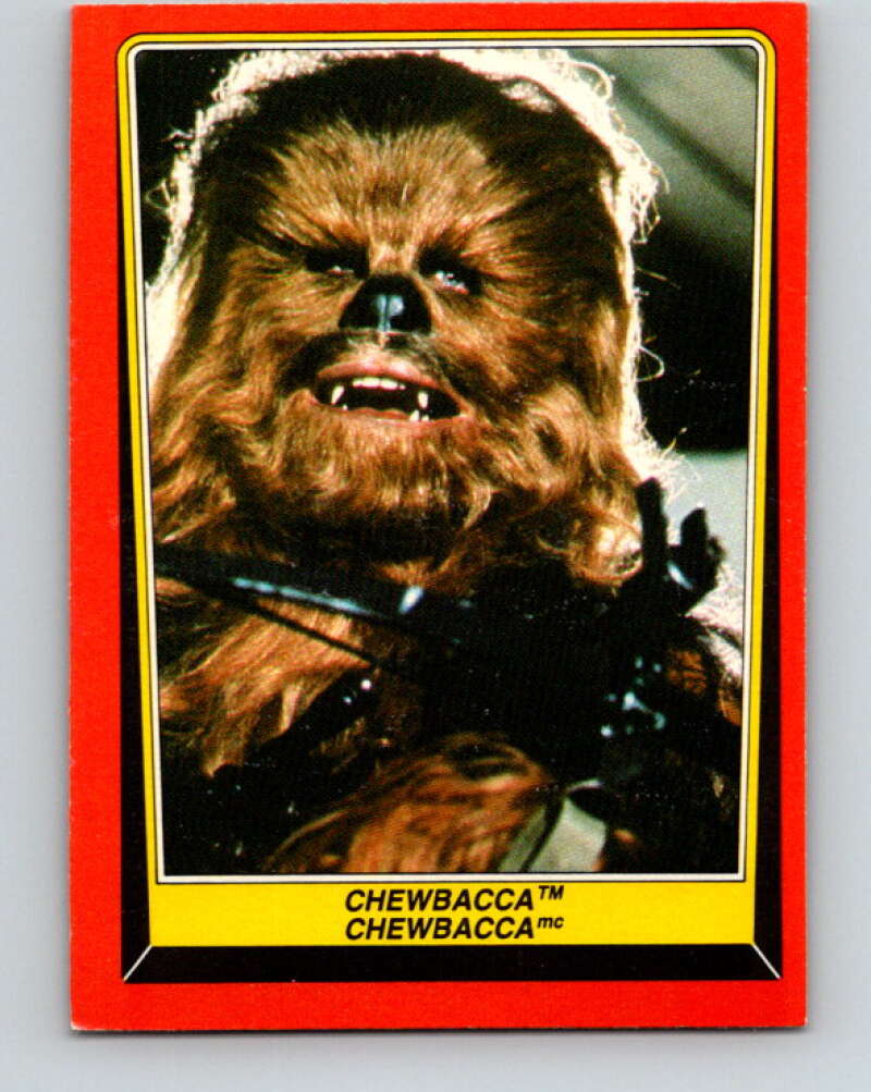 1983 OPC Star Wars Return Of The Jedi #7 Chewbacca V42188