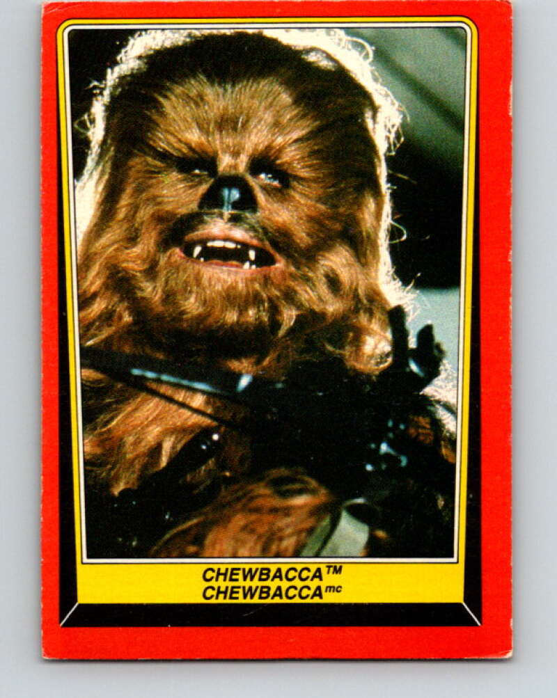 1983 OPC Star Wars Return Of The Jedi #7 Chewbacca V42190