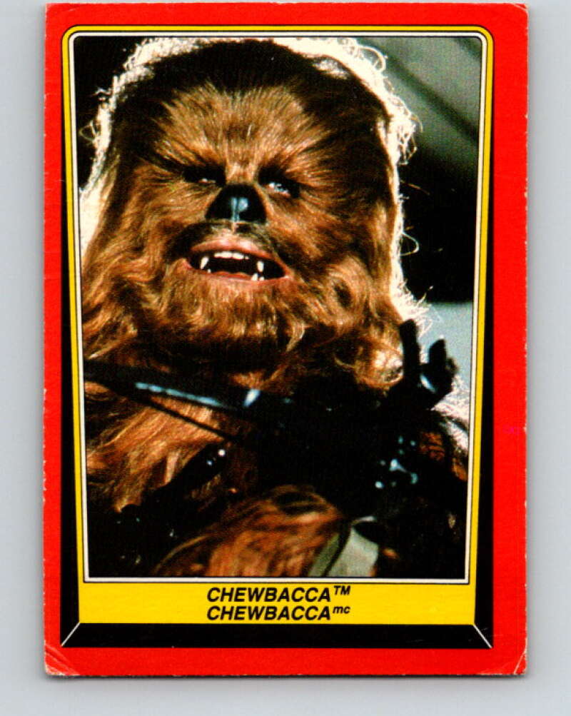 1983 OPC Star Wars Return Of The Jedi #7 Chewbacca V42191
