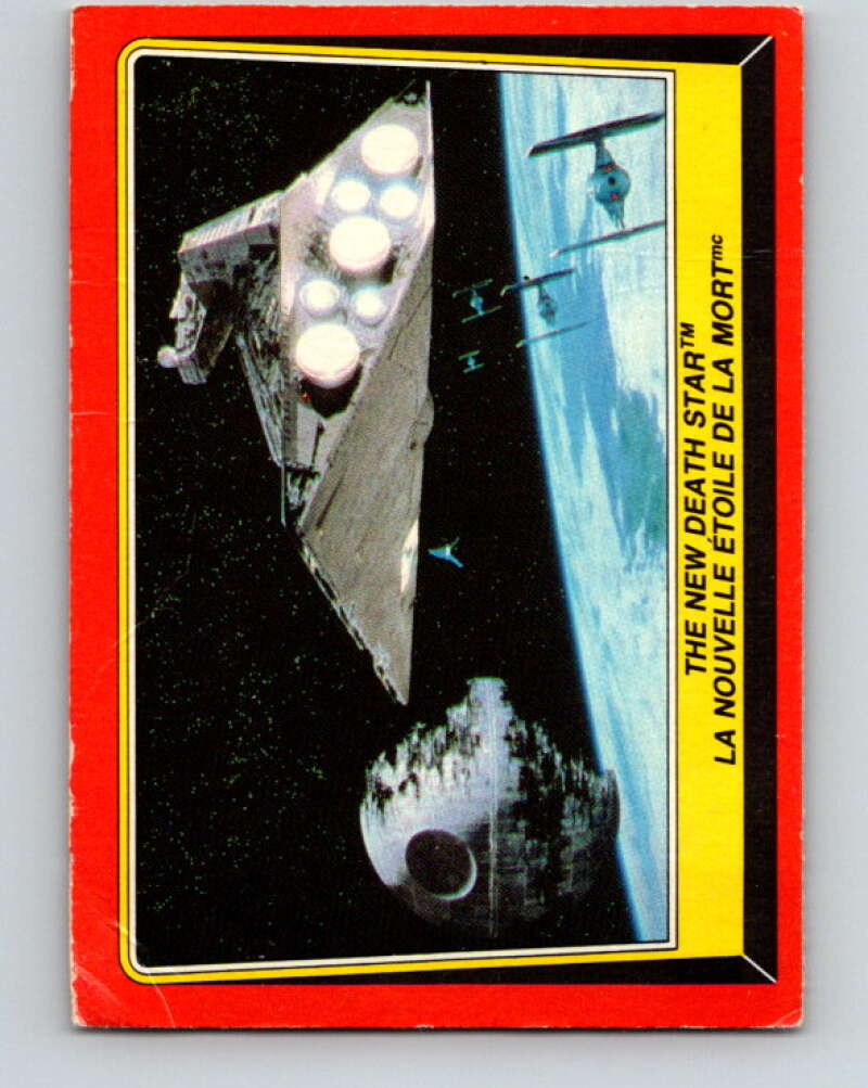 1983 OPC Star Wars Return Of The Jedi #9 The New Death Star V42197