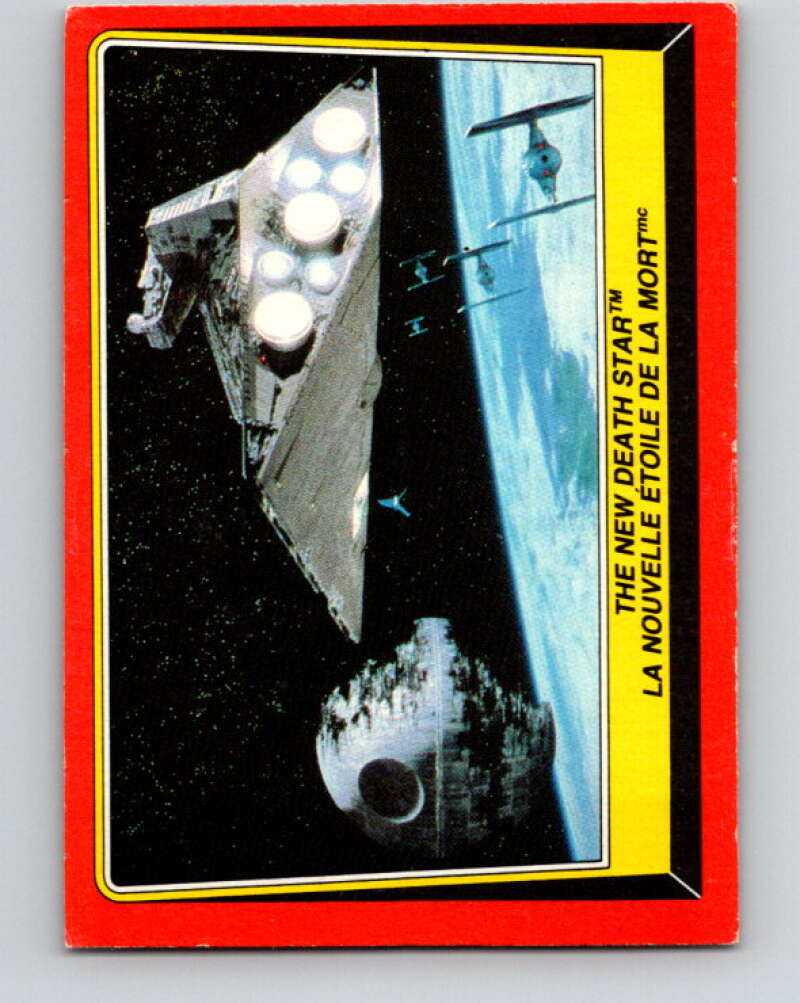 1983 OPC Star Wars Return Of The Jedi #9 The New Death Star V42198