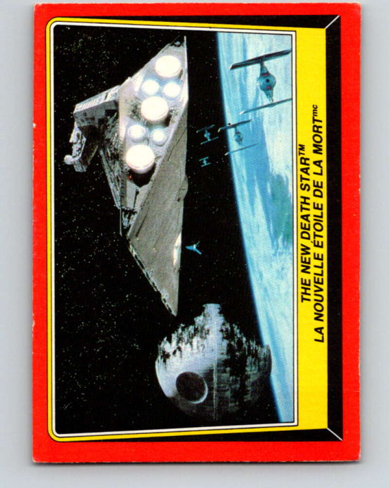 1983 OPC Star Wars Return Of The Jedi #9 The New Death Star V42200
