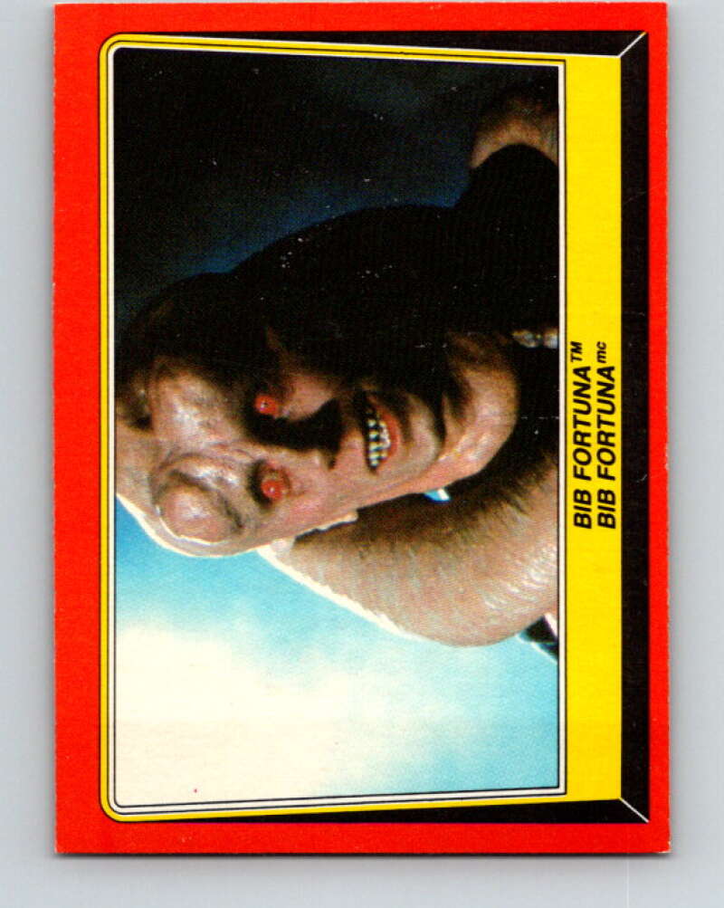 1983 OPC Star Wars Return Of The Jedi #12 Bib Fortuna V42212