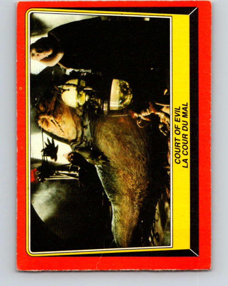1983 OPC Star Wars Return Of The Jedi #13 Court of Evil V42214