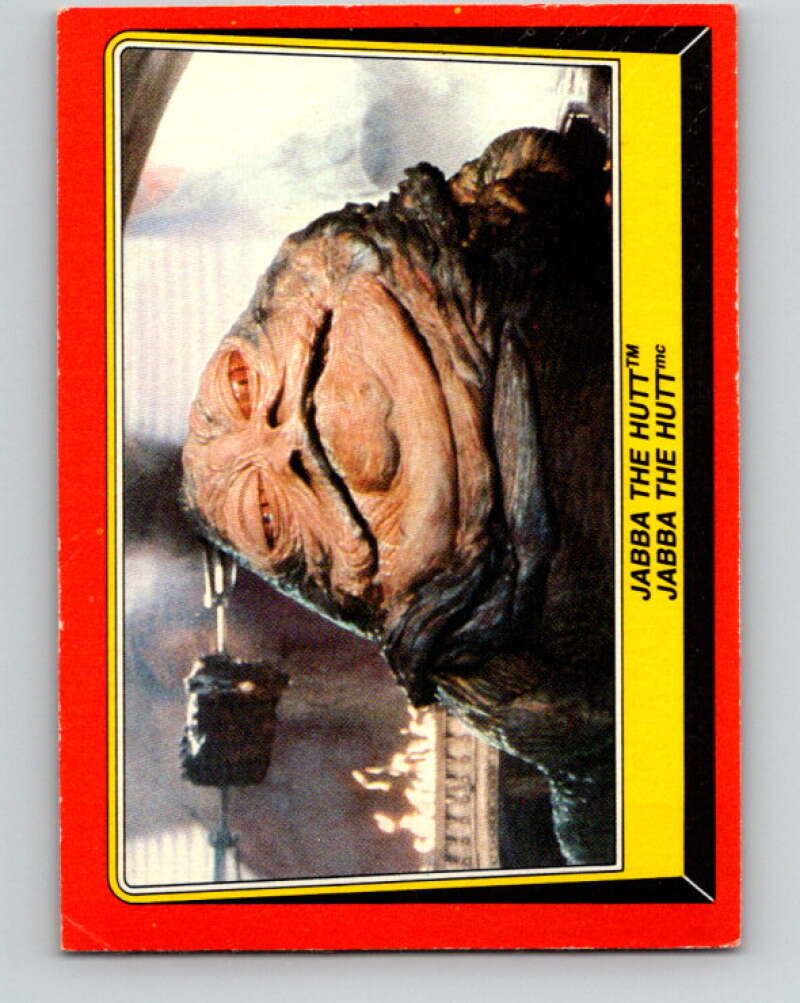 1983 OPC Star Wars Return Of The Jedi #14 Jabba the Hutt V42222