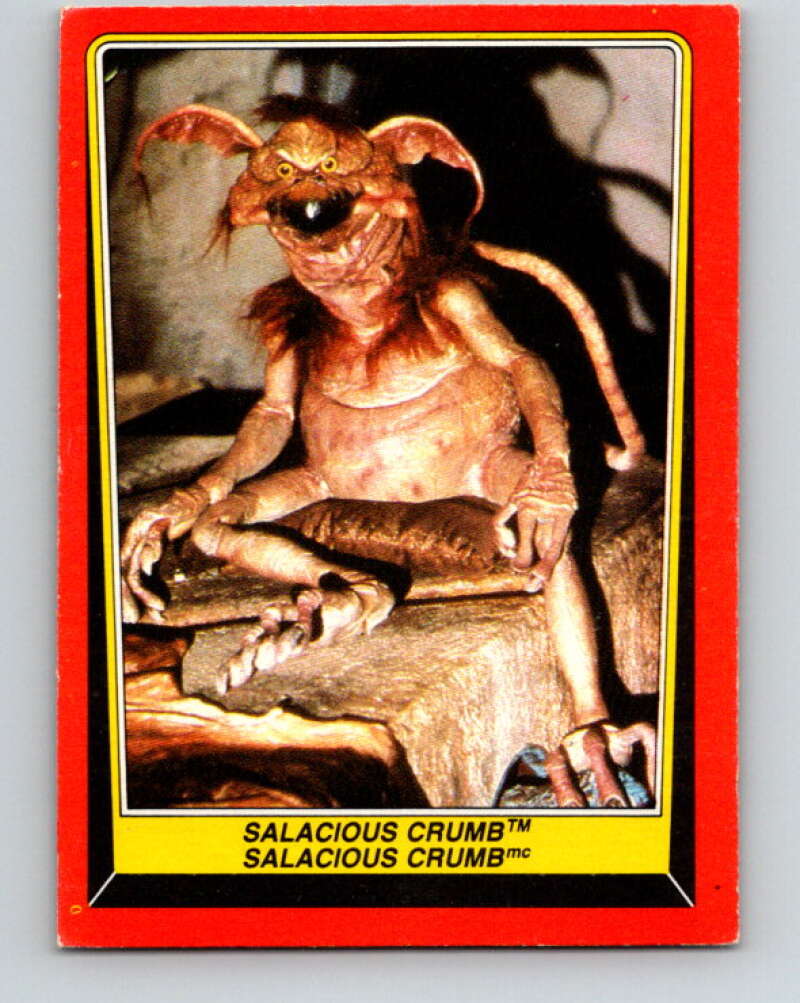 1983 OPC Star Wars Return Of The Jedi #16 Salacious Crumb V42231