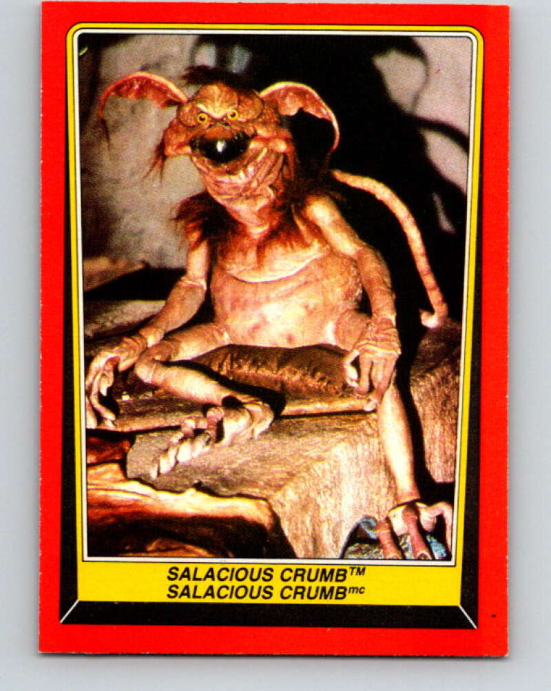 1983 OPC Star Wars Return Of The Jedi #16 Salacious Crumb V42232