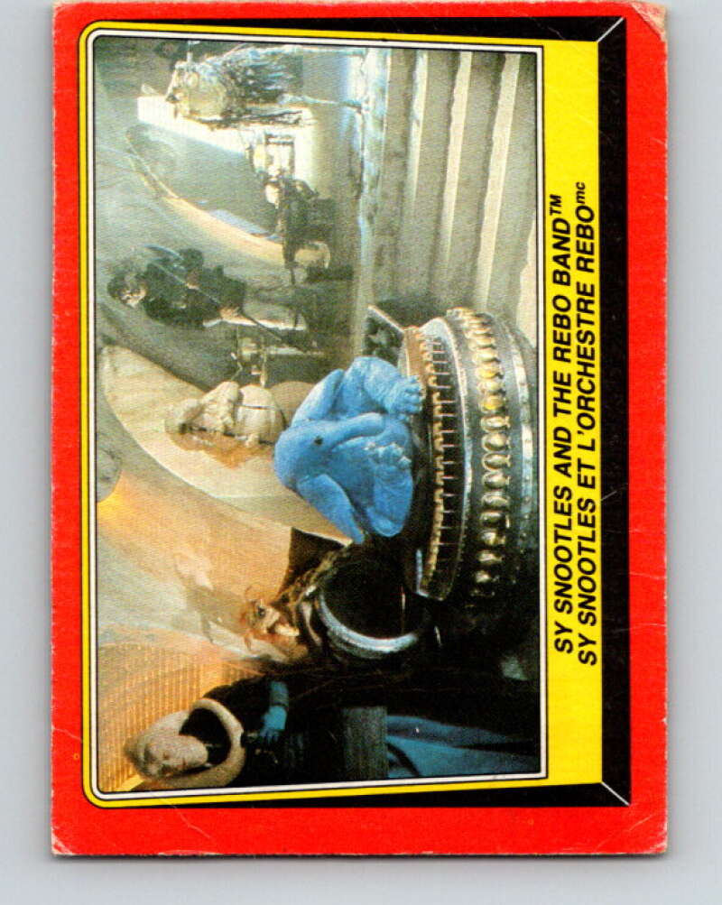 1983 OPC Star Wars Return Of The Jedi #20 Sy Snootles and the Rebo Band V42249