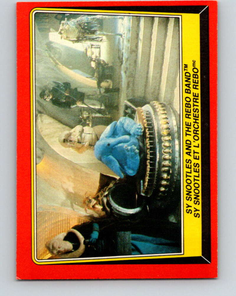 1983 OPC Star Wars Return Of The Jedi #20 Sy Snootles and the Rebo Band V42252