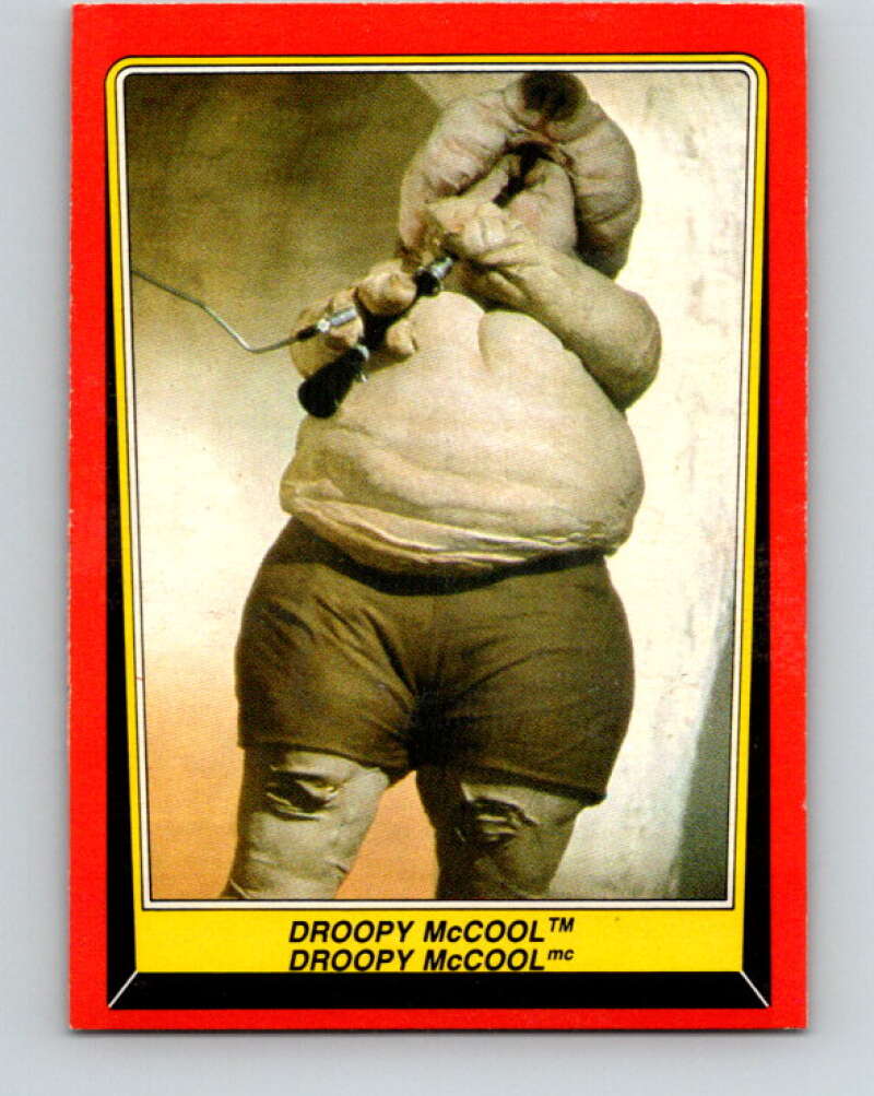 1983 OPC Star Wars Return Of The Jedi #21 Droopy McCool V42256