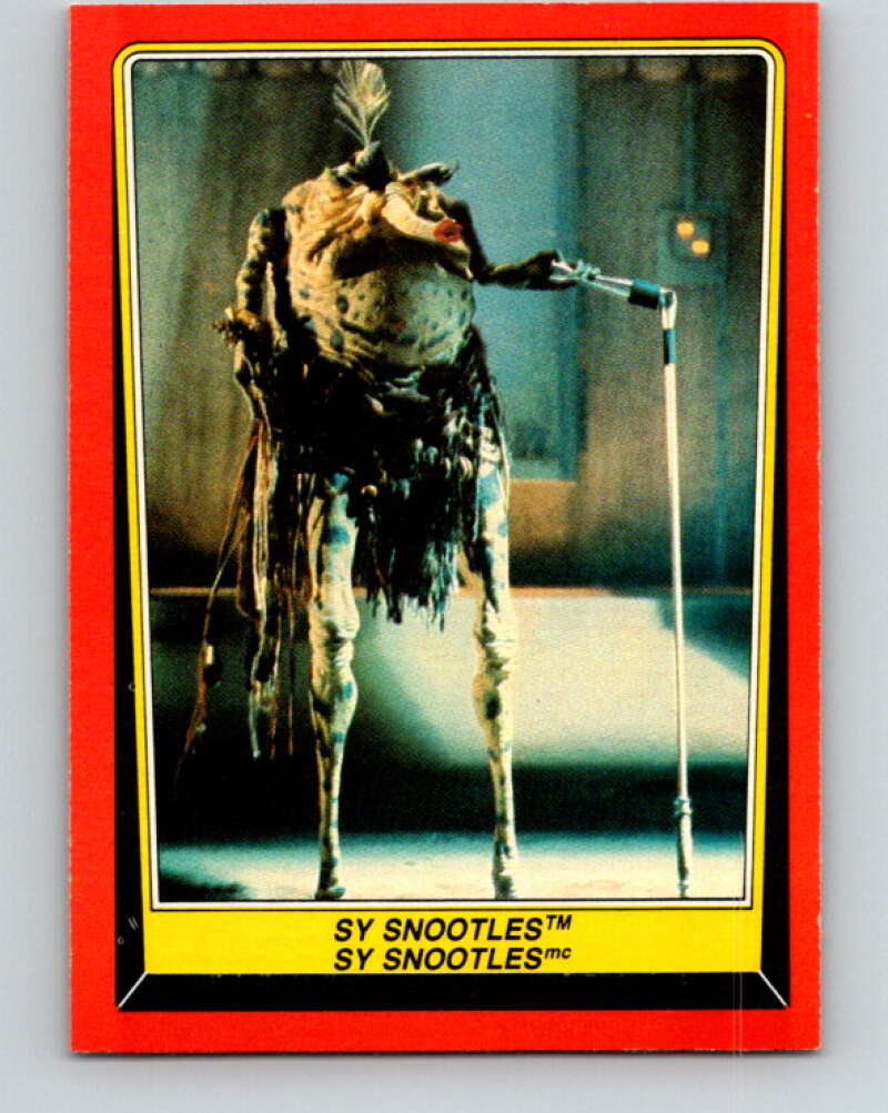1983 OPC Star Wars Return Of The Jedi #22 Sy Snootles V42257