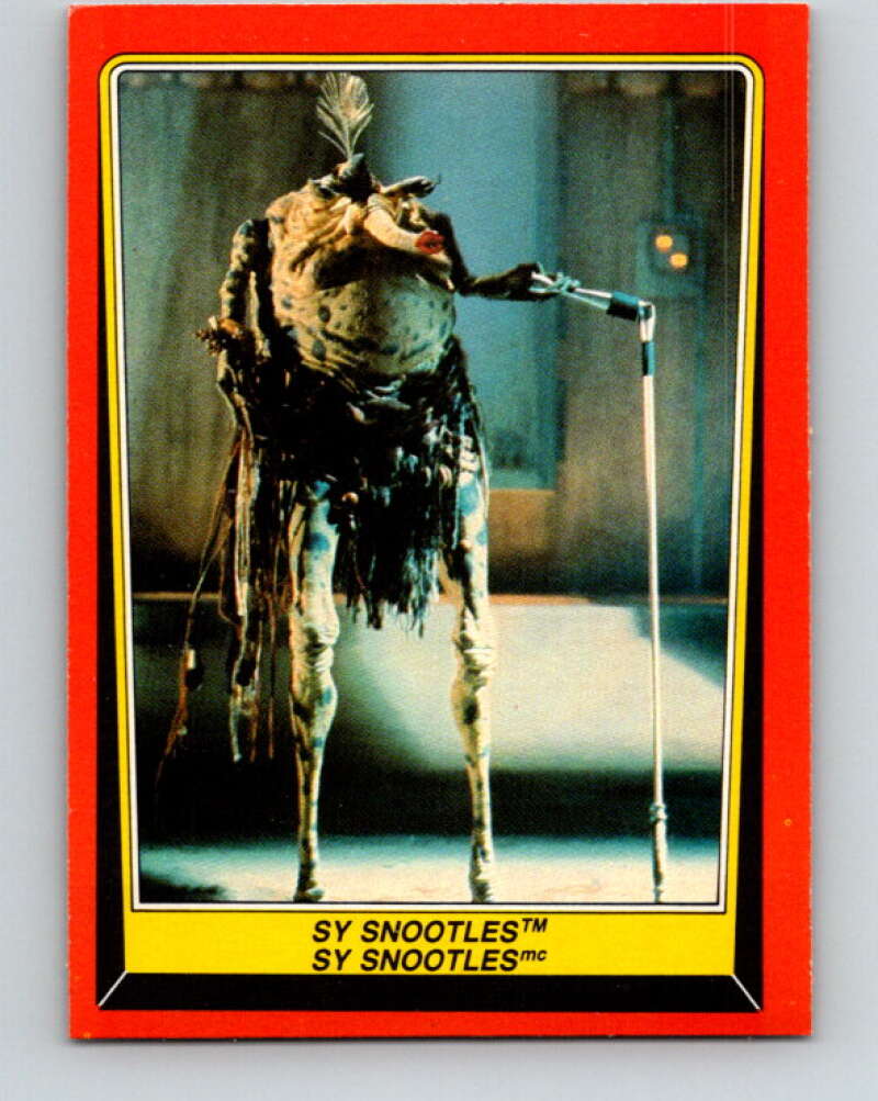 1983 OPC Star Wars Return Of The Jedi #22 Sy Snootles V42258
