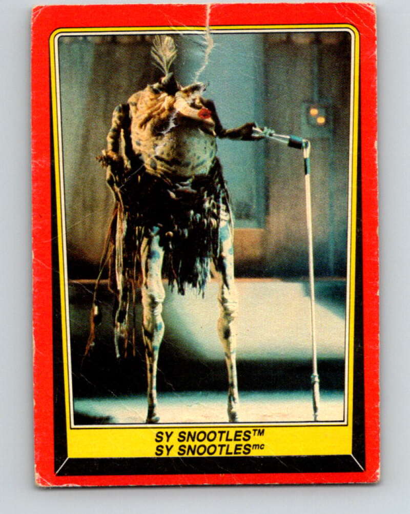 1983 OPC Star Wars Return Of The Jedi #22 Sy Snootles V42261