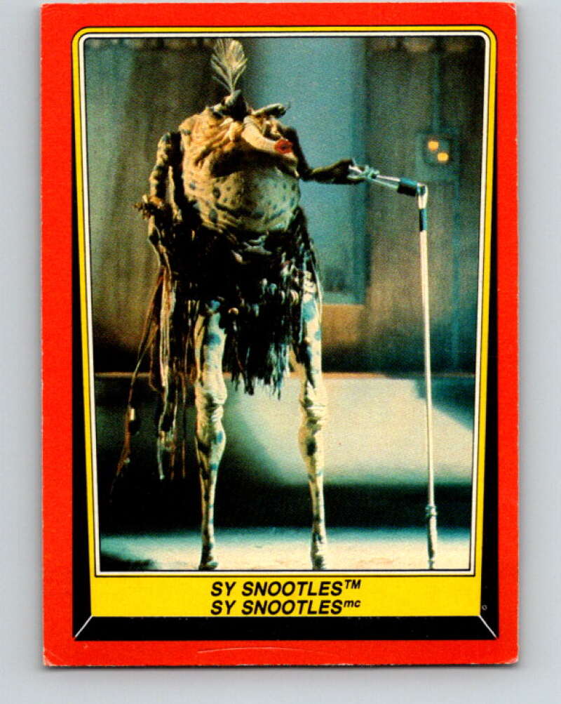 1983 OPC Star Wars Return Of The Jedi #22 Sy Snootles V42262