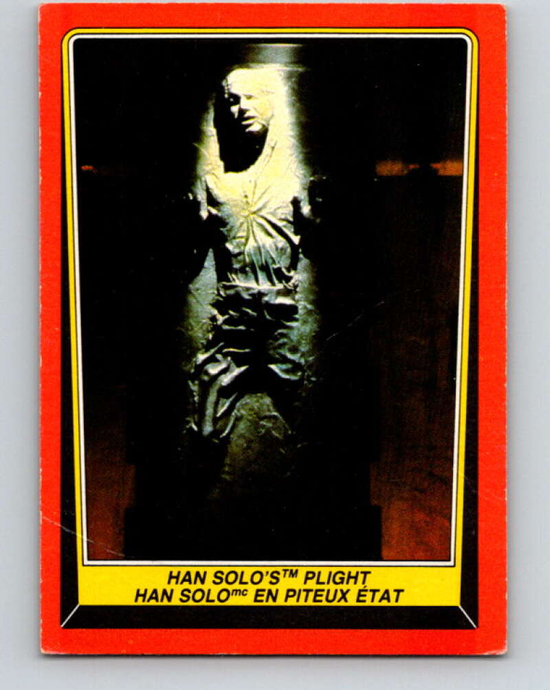 1983 OPC Star Wars Return Of The Jedi #27 Han Solo's Plight V42276