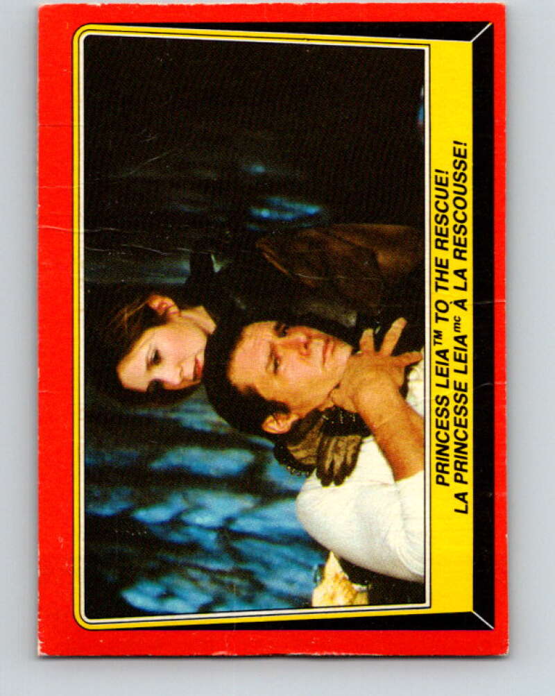 1983 OPC Star Wars Return Of The Jedi #30 Princess Leia to the Rescue V42287