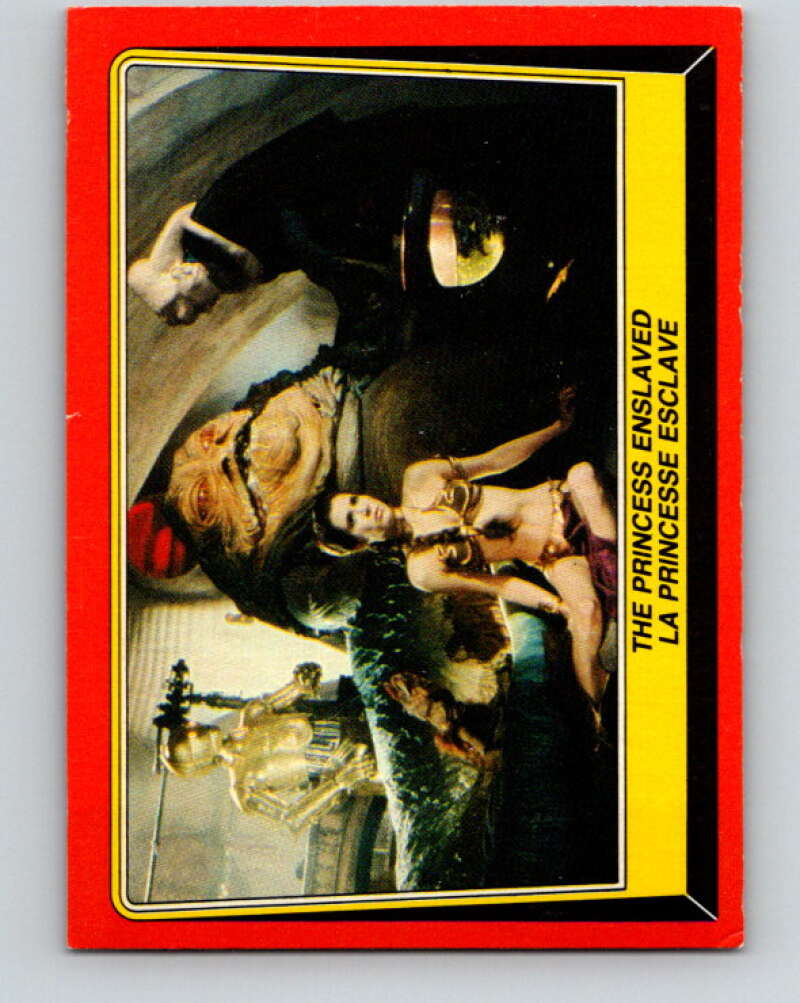 1983 OPC Star Wars Return Of The Jedi #32 The Princess Enslaved V42297