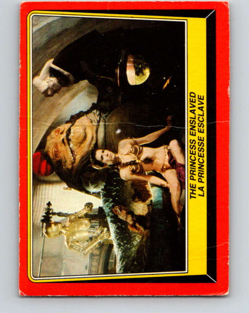 1983 OPC Star Wars Return Of The Jedi #32 The Princess Enslaved V42298