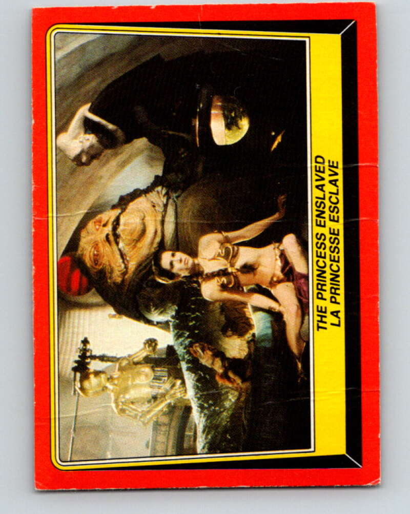 1983 OPC Star Wars Return Of The Jedi #32 The Princess Enslaved V42300