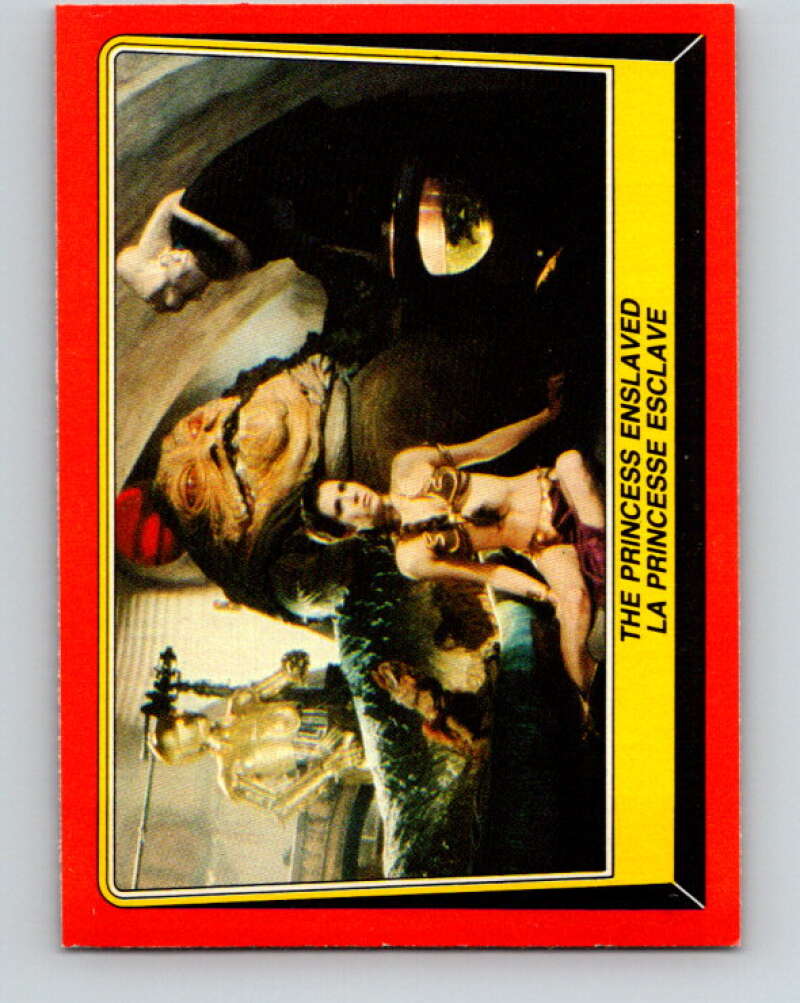 1983 OPC Star Wars Return Of The Jedi #32 The Princess Enslaved V42302