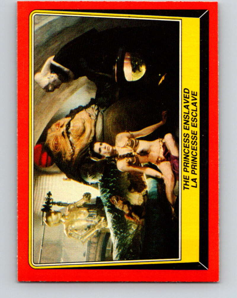 1983 OPC Star Wars Return Of The Jedi #32 The Princess Enslaved   V42303