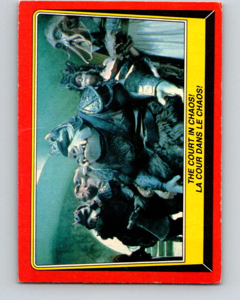 1983 OPC Star Wars Return Of The Jedi #35 The Court in Chaos V42313