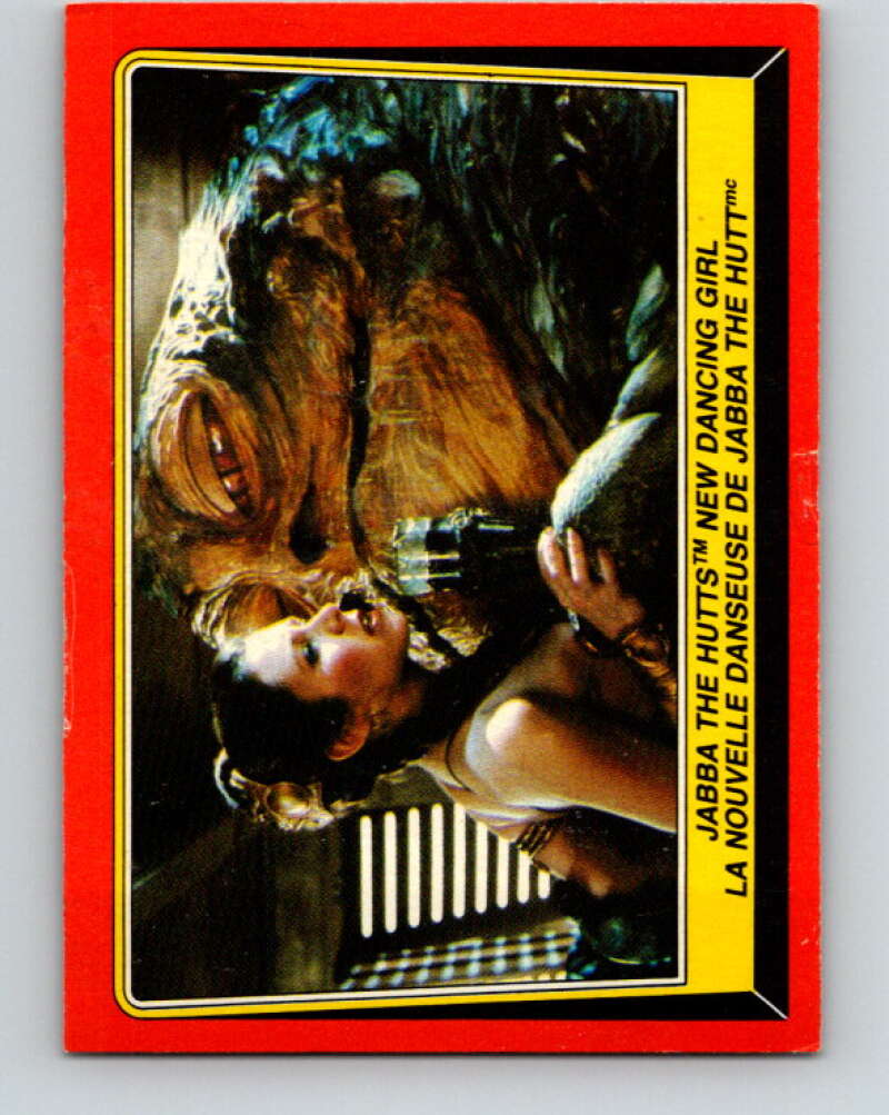 1983 OPC Star Wars Return Of The Jedi #39 Jabba the Hutt's New Dancing Girl V42328