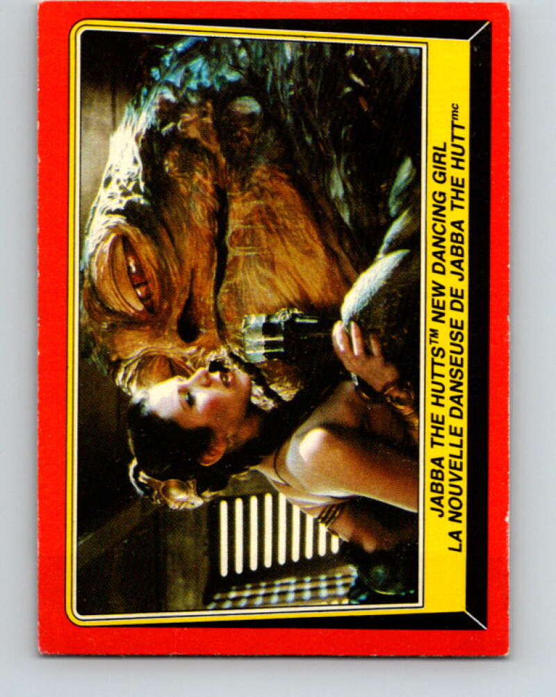 1983 OPC Star Wars Return Of The Jedi #39 Jabba the Hutt's New Dancing Girl V42329