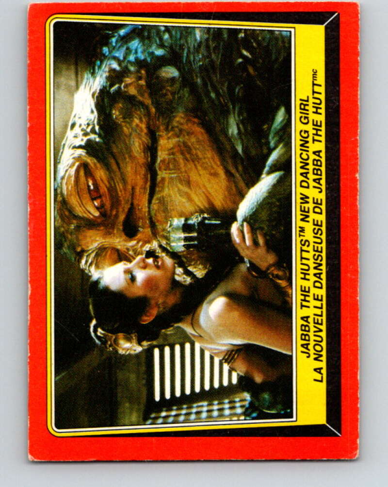 1983 OPC Star Wars Return Of The Jedi #39 Jabba the Hutt's New Dancing Girl V42330