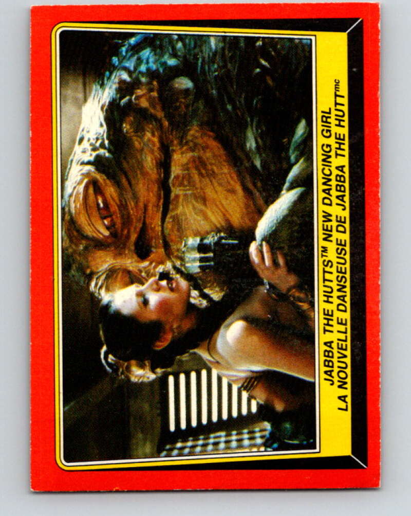 1983 OPC Star Wars Return Of The Jedi #39 Jabba the Hutt's New Dancing Girl V42331