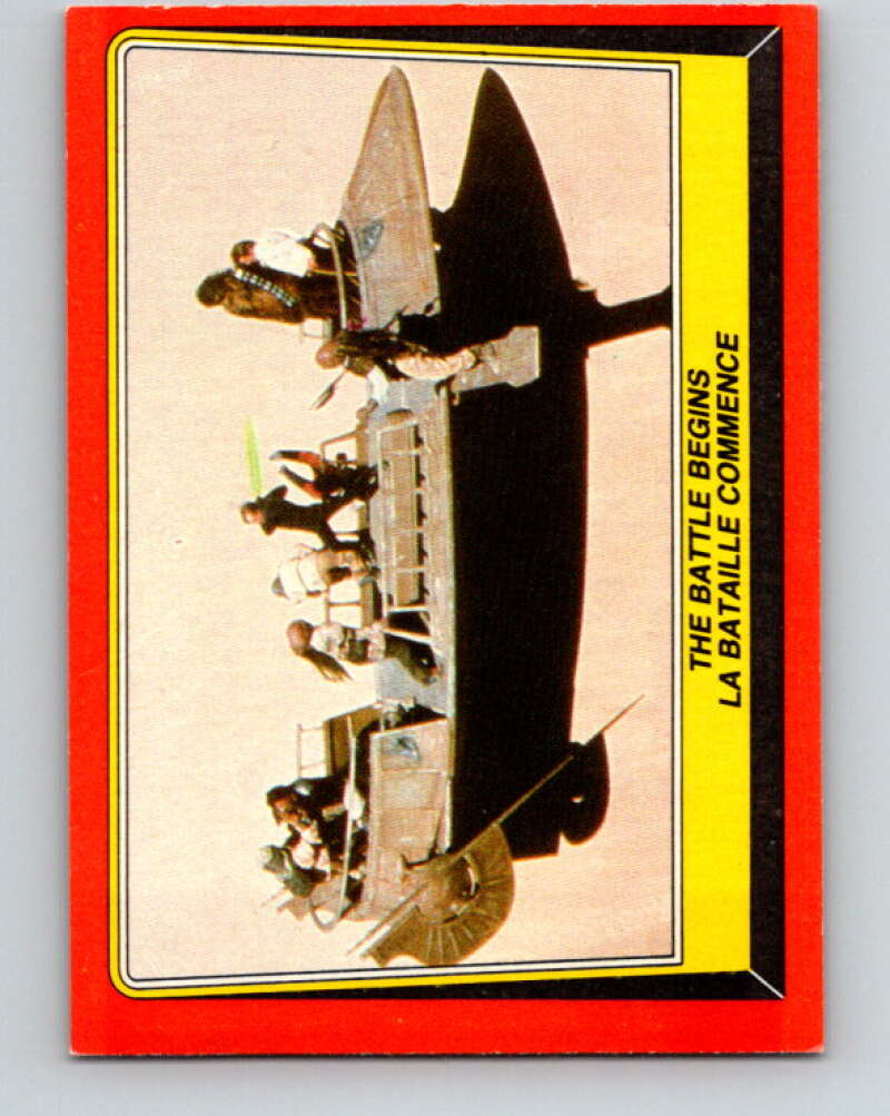 1983 OPC Star Wars Return Of The Jedi #42 The Battle Begins V42337