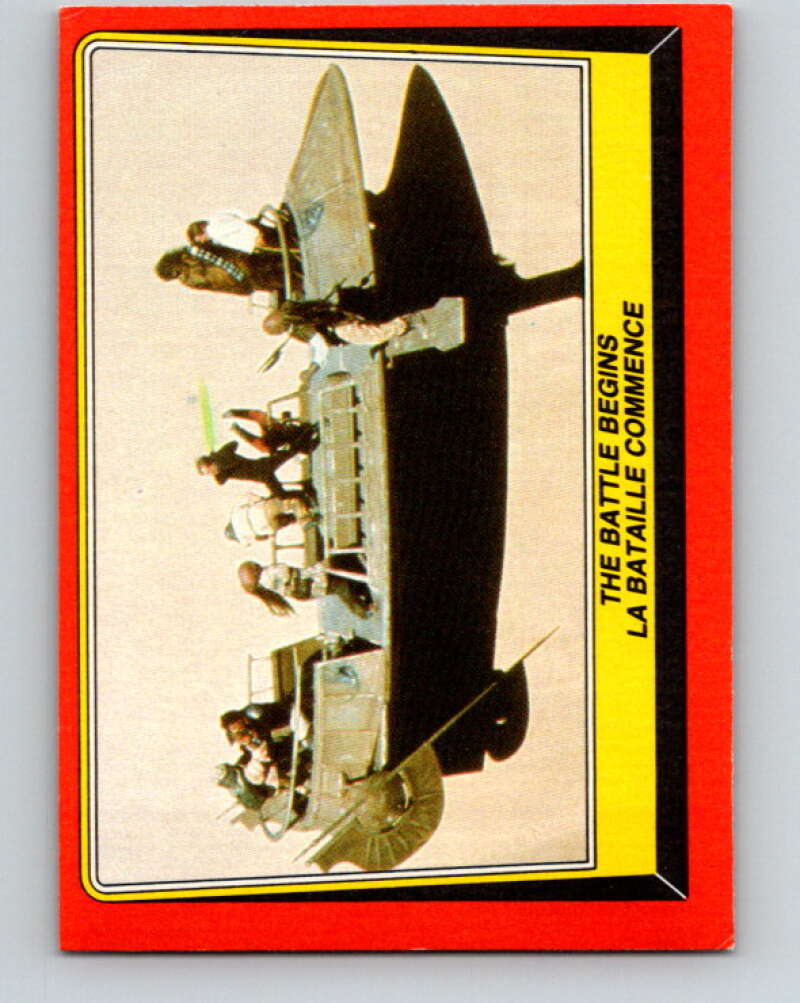1983 OPC Star Wars Return Of The Jedi #42 The Battle Begins V42339