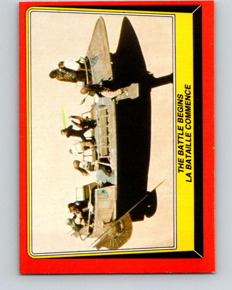 1983 OPC Star Wars Return Of The Jedi #42 The Battle Begins V42342