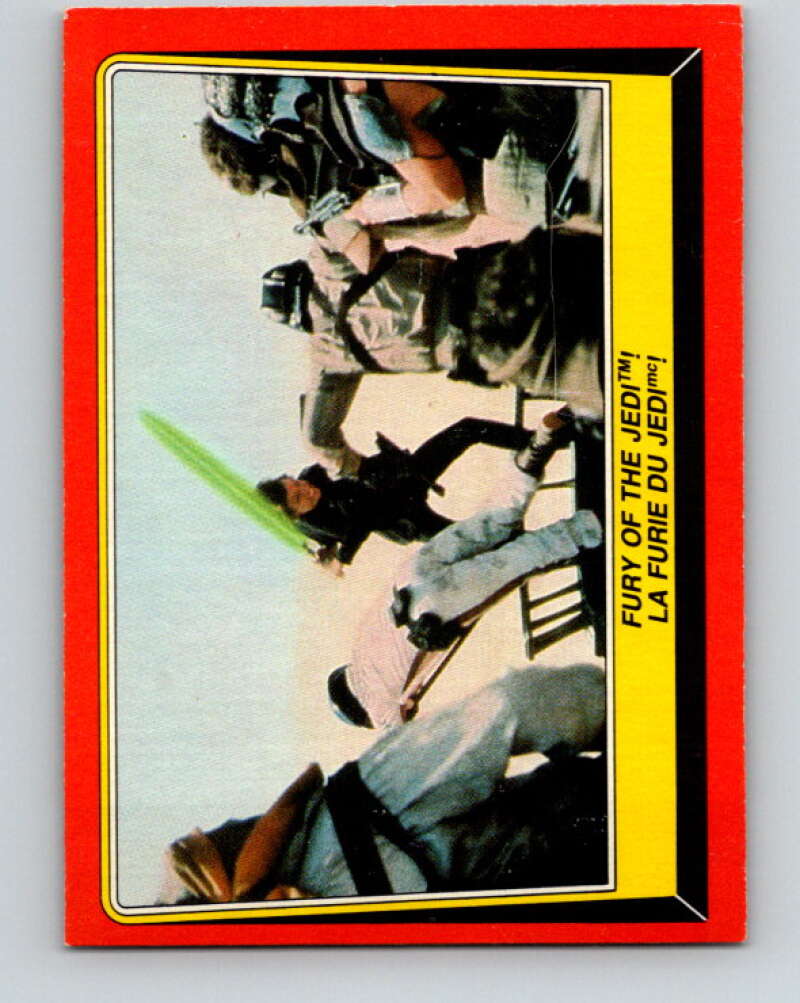 1983 OPC Star Wars Return Of The Jedi #44 Fury of the Jedi V42346