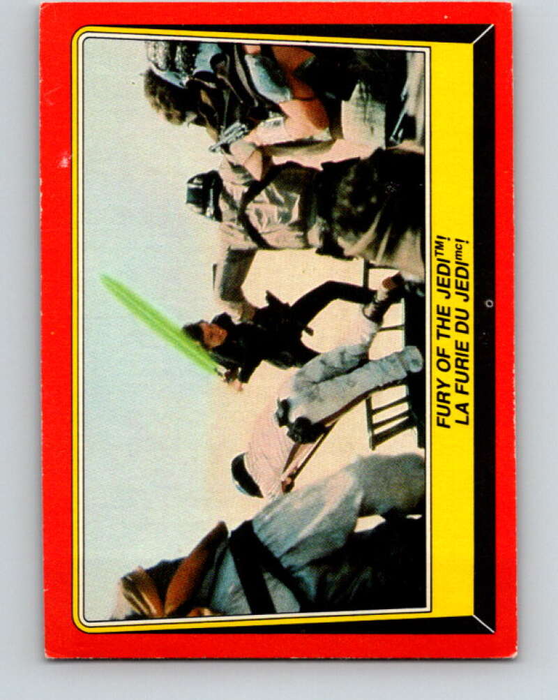 1983 OPC Star Wars Return Of The Jedi #44 Fury of the Jedi V42347