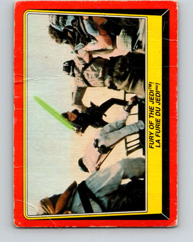 1983 OPC Star Wars Return Of The Jedi #44 Fury of the Jedi V42348