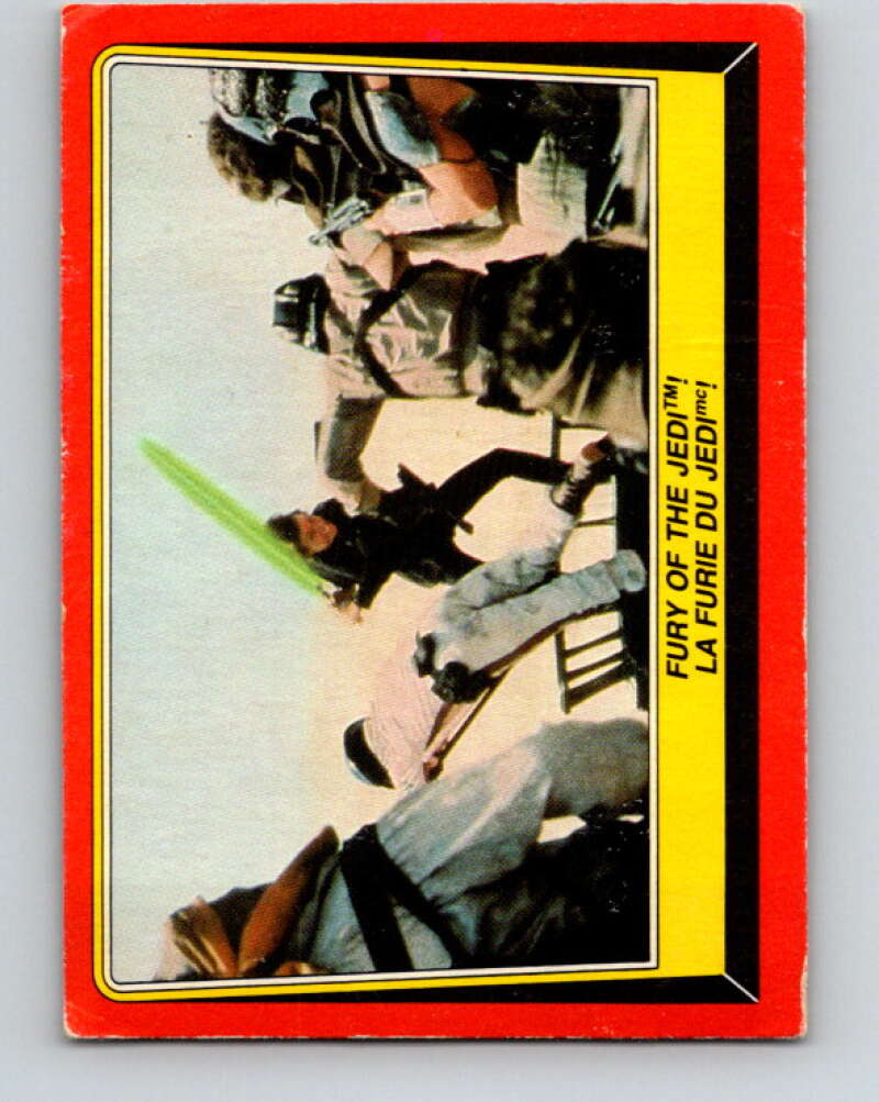 1983 OPC Star Wars Return Of The Jedi #44 Fury of the Jedi V42350