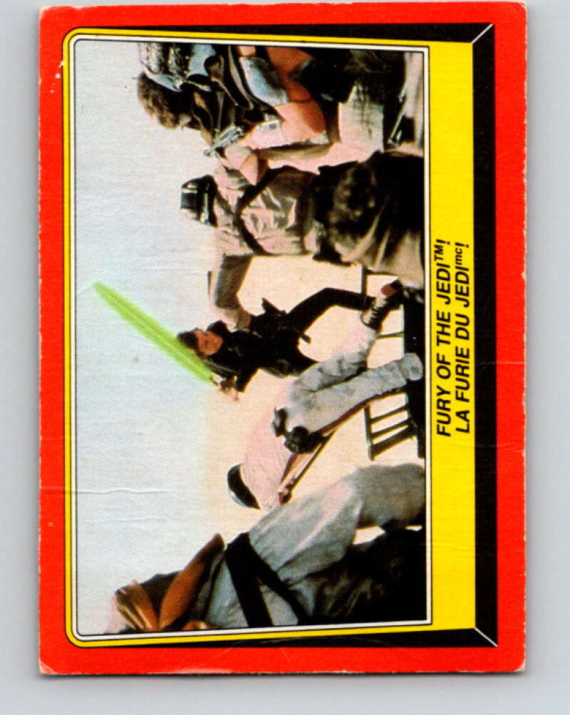 1983 OPC Star Wars Return Of The Jedi #44 Fury of the Jedi V42351