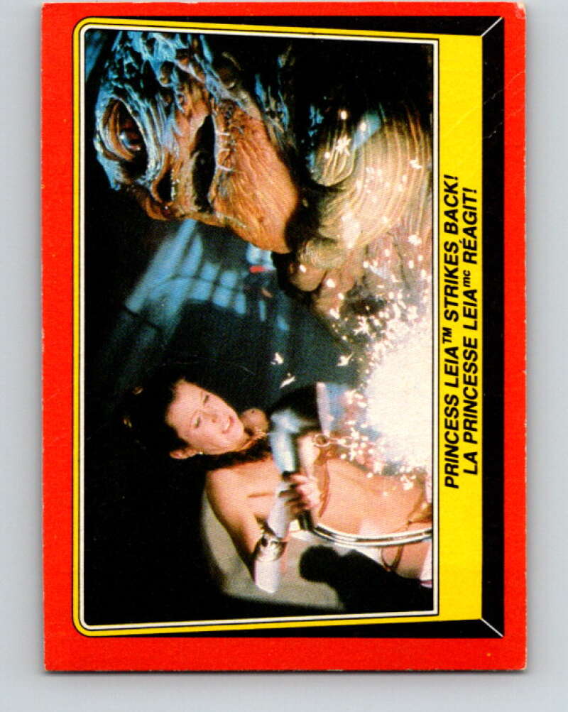 1983 OPC Star Wars Return Of The Jedi #45 Princess Leia Strikes Back V42353