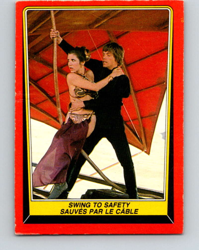 1983 OPC Star Wars Return Of The Jedi #53 Swing to Safety V42381